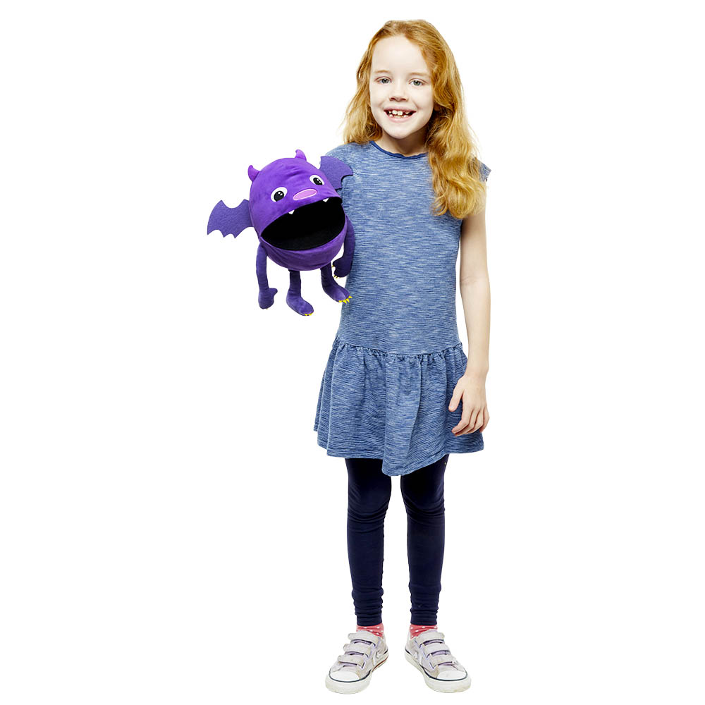 Hand puppet baby monster - purple - Puppet Company Hand puppet baby monster - purple - Puppet Company - Produktbild 2
