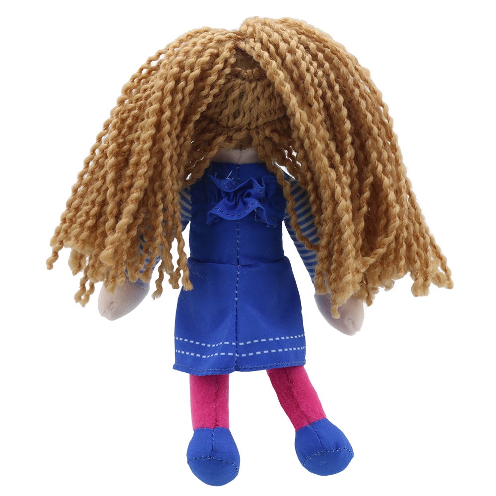 Finger puppet girl (blue top) - Puppet Company Finger puppet girl (blue top) - Puppet Company - Produktbild 2