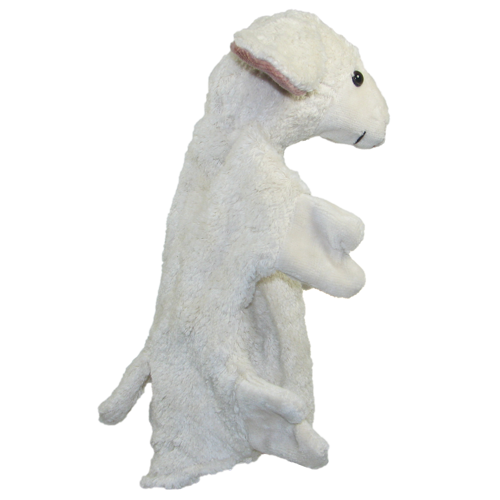 Handpuppe Schaf - aus Naturmaterial - von Kallisto Handpuppe Schaf - aus Naturmaterial - von Kallisto - Produktbild 3