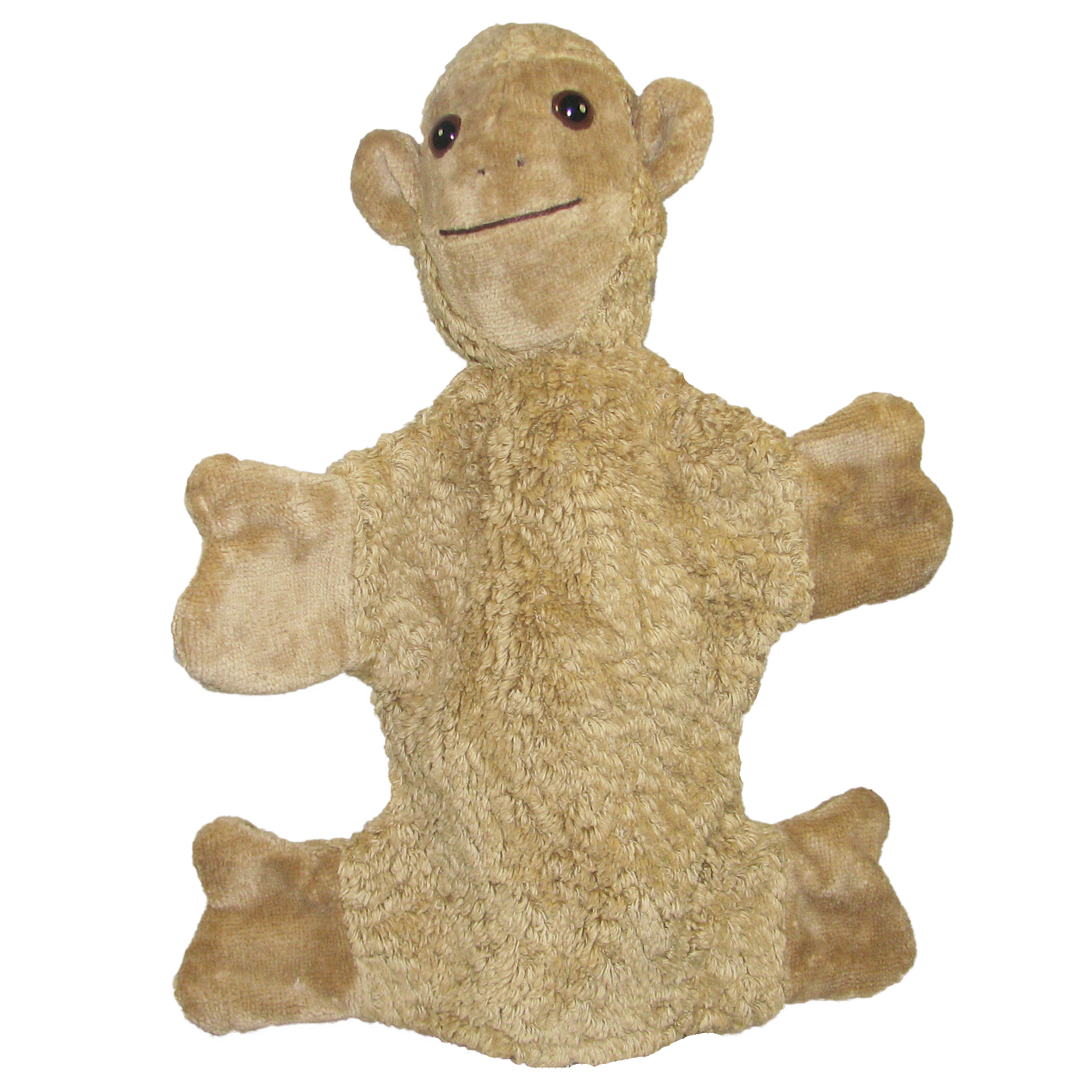 Handpuppe Affe hellbraun - aus Naturmaterial - von Kallisto Handpuppe Affe hellbraun - aus Naturmaterial - von Kallisto - Produktbild 2
