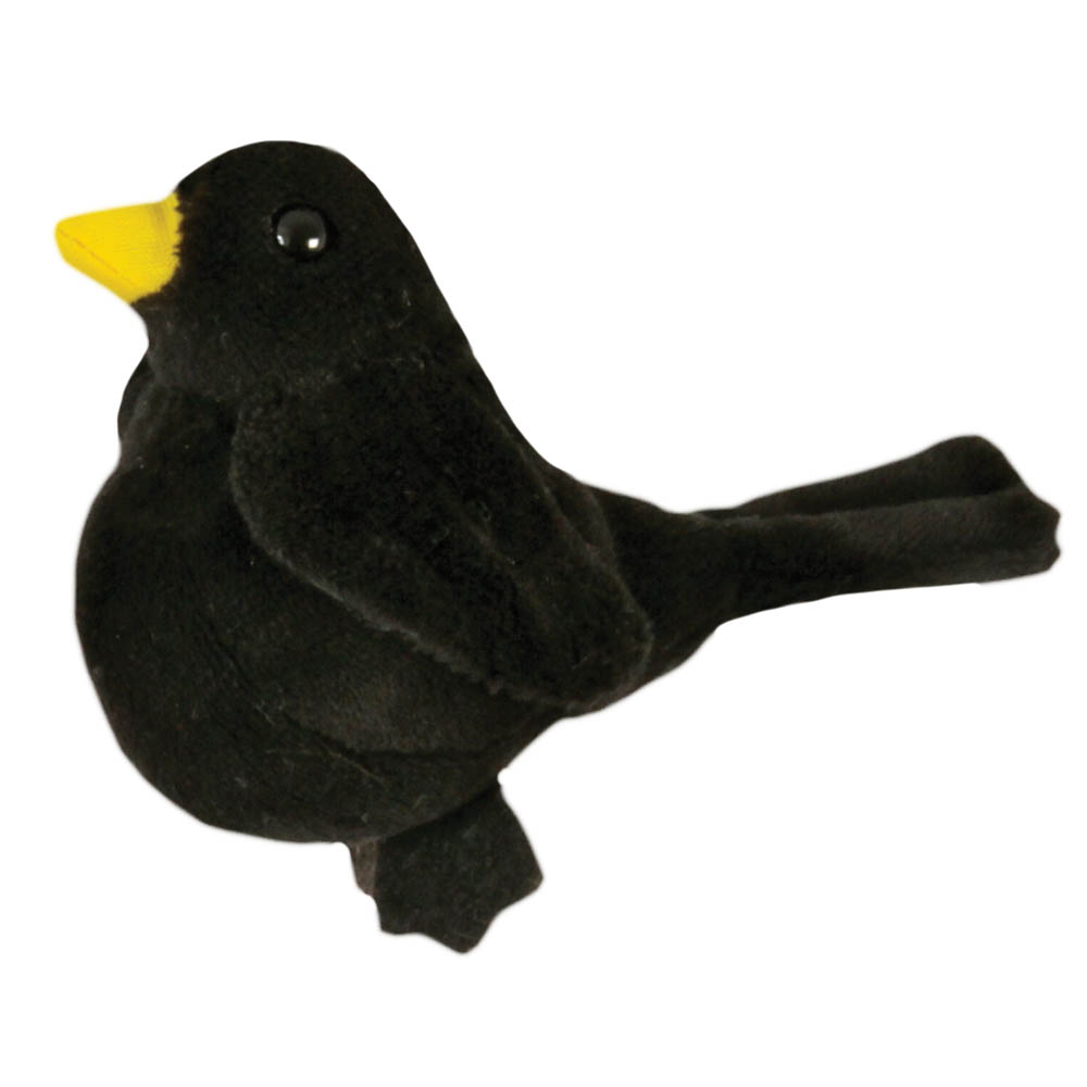 Gartenvogel Fingerpuppe Amsel - Puppet Company