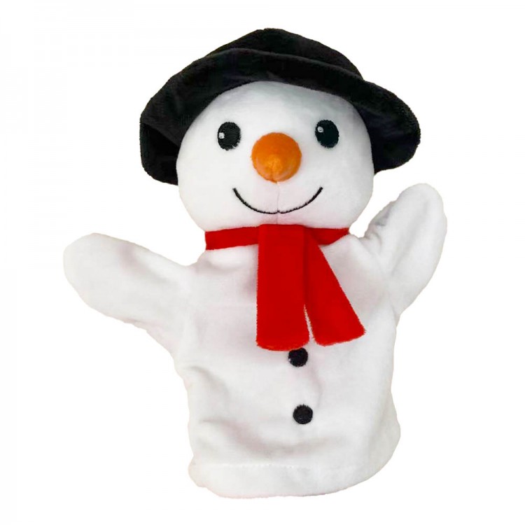 Baby-Handpuppe Schneemann - Puppet Company