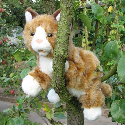 Living Puppets hand puppet brown cat Living Puppets hand puppet brown cat - Produktbild 3