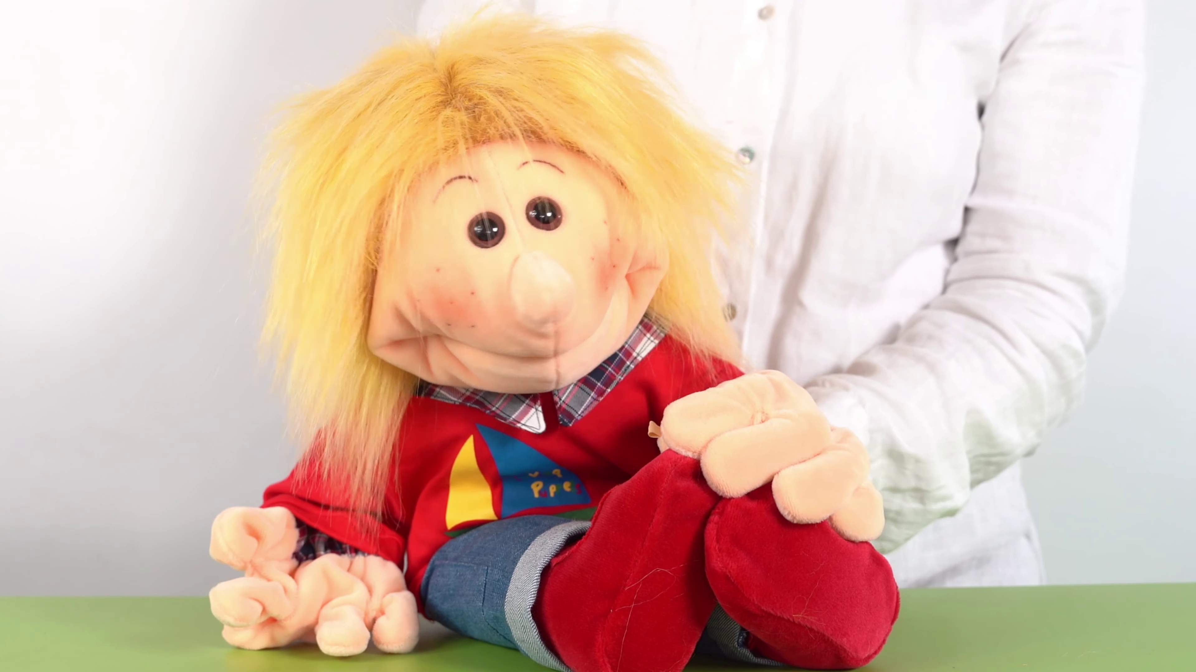 Living Puppets Handpuppe kleiner Lasse Demo