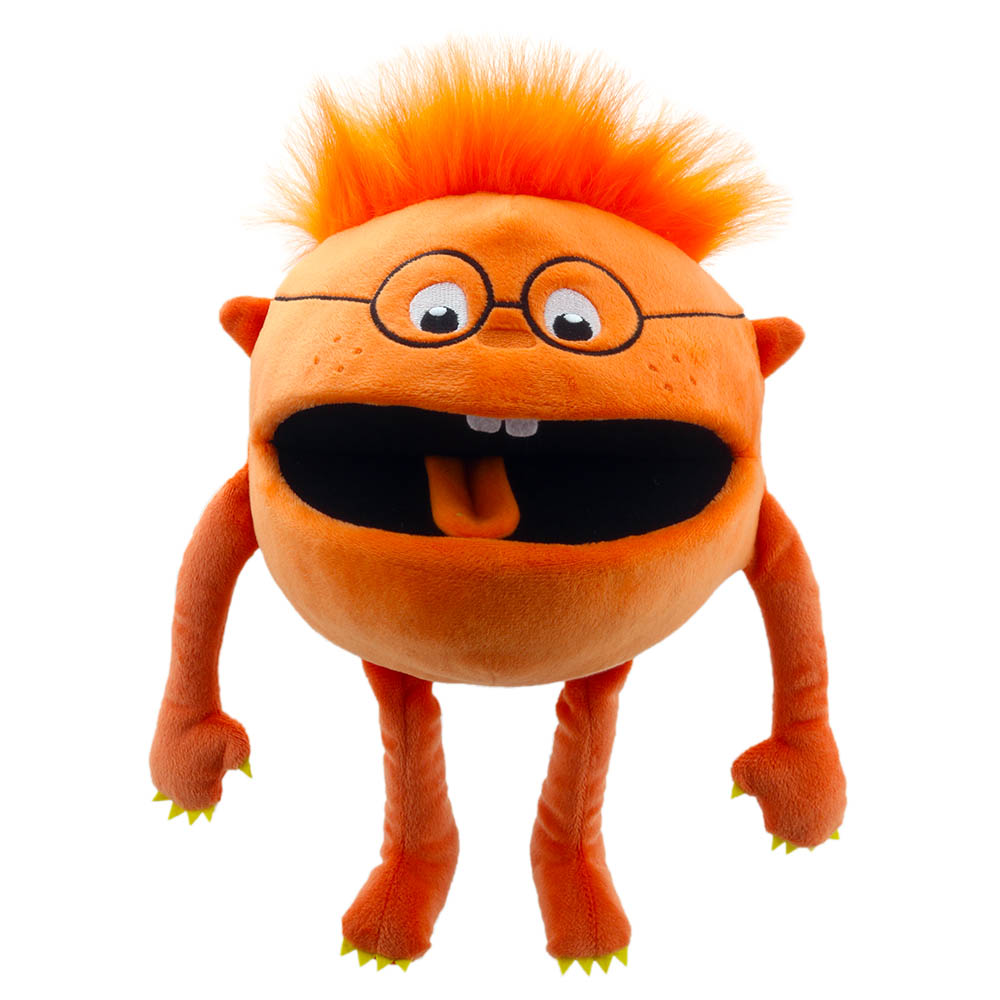 Handpuppe Baby-Monster - orange - Puppet Company Handpuppe Baby-Monster - orange - Puppet Company