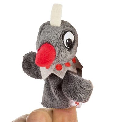 Finger puppet Frau Elster (Pittiplatsch) - by Heunec