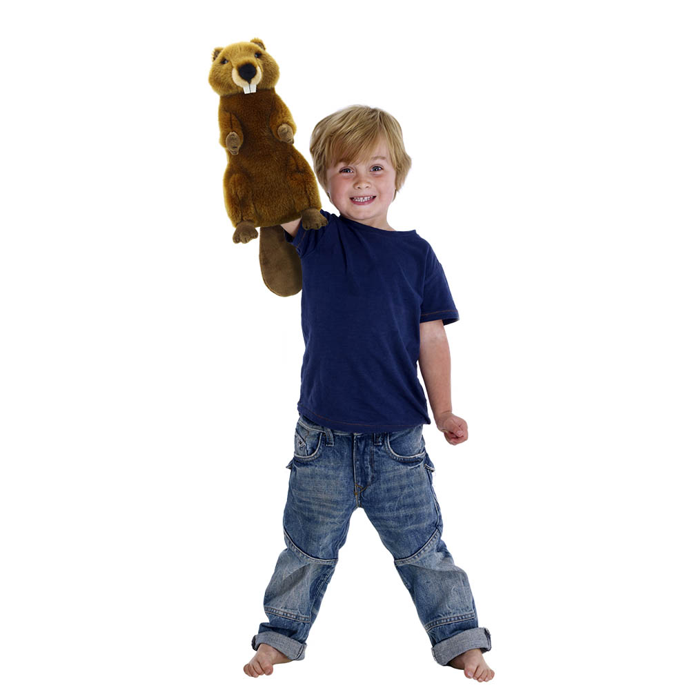 Lang-Handpuppe Biber - Puppet Company Lang-Handpuppe Biber - Puppet Company - Produktbild 2