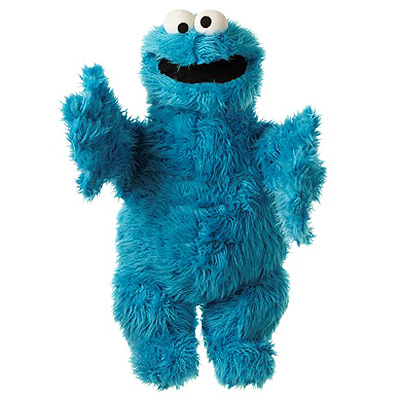 Living Puppets Handpuppe GROSSES Krümelmonster - Sesamstrasse Living Puppets Handpuppe GROSSES Krümelmonster - Sesamstrasse