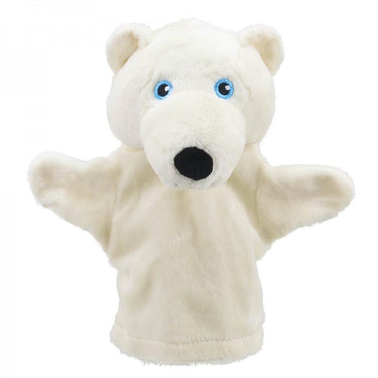 Baby hand puppet polar bear - Puppet Company