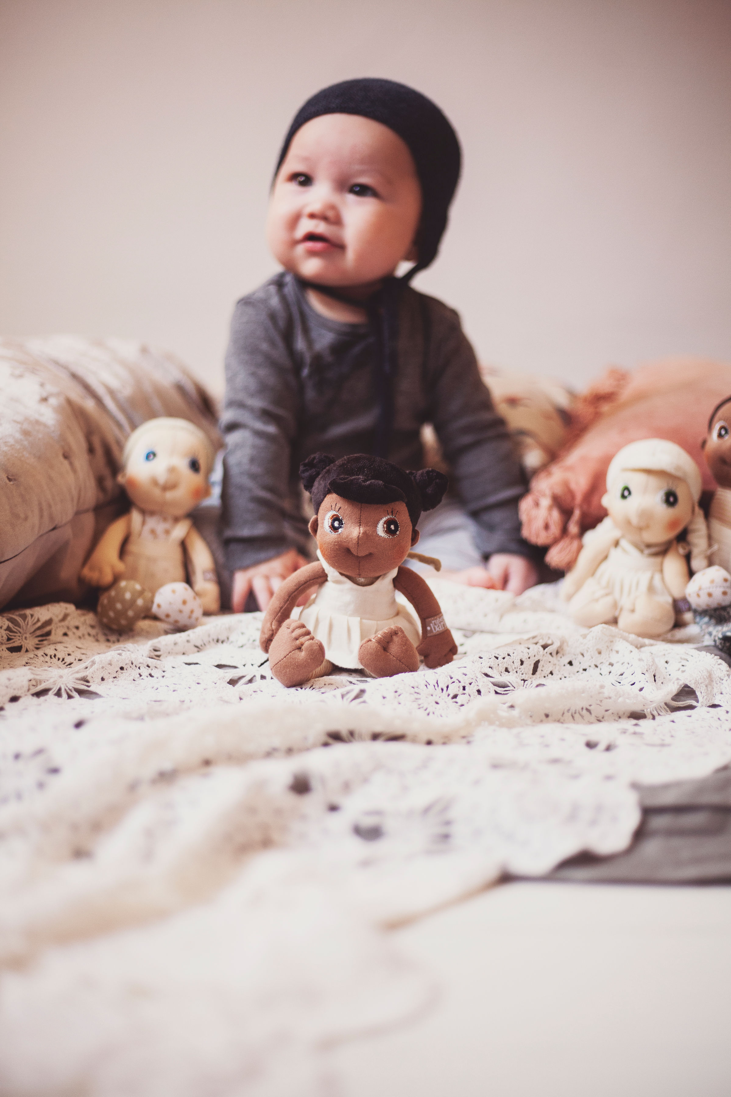 Rubens EcoBuds mini doll Flora by Rubens Barn Rubens EcoBuds mini doll Flora by Rubens Barn - Produktbild 6