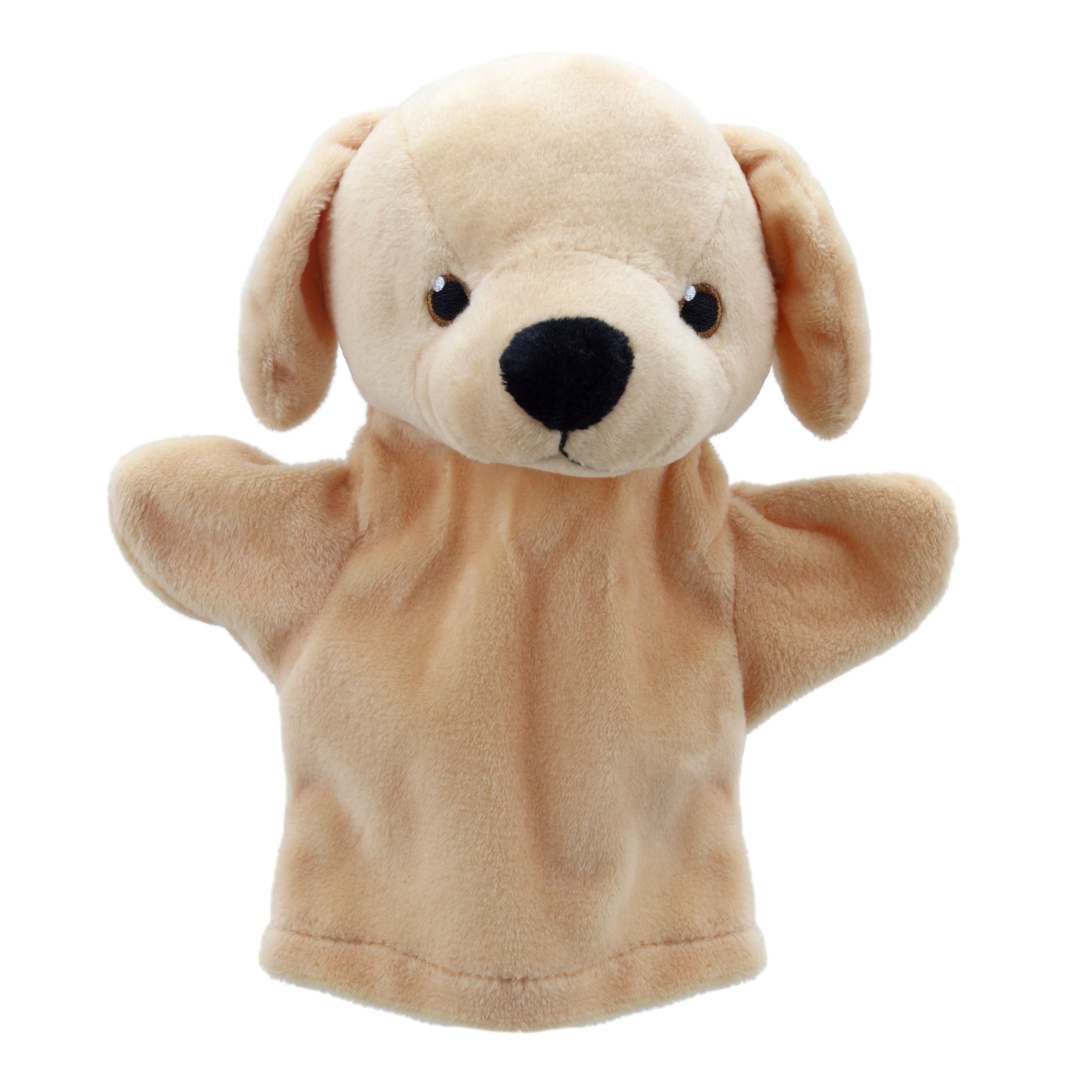 The Puppet Company Baby-Handpuppe Labrador, beige Handpuppe mit Schlappohren