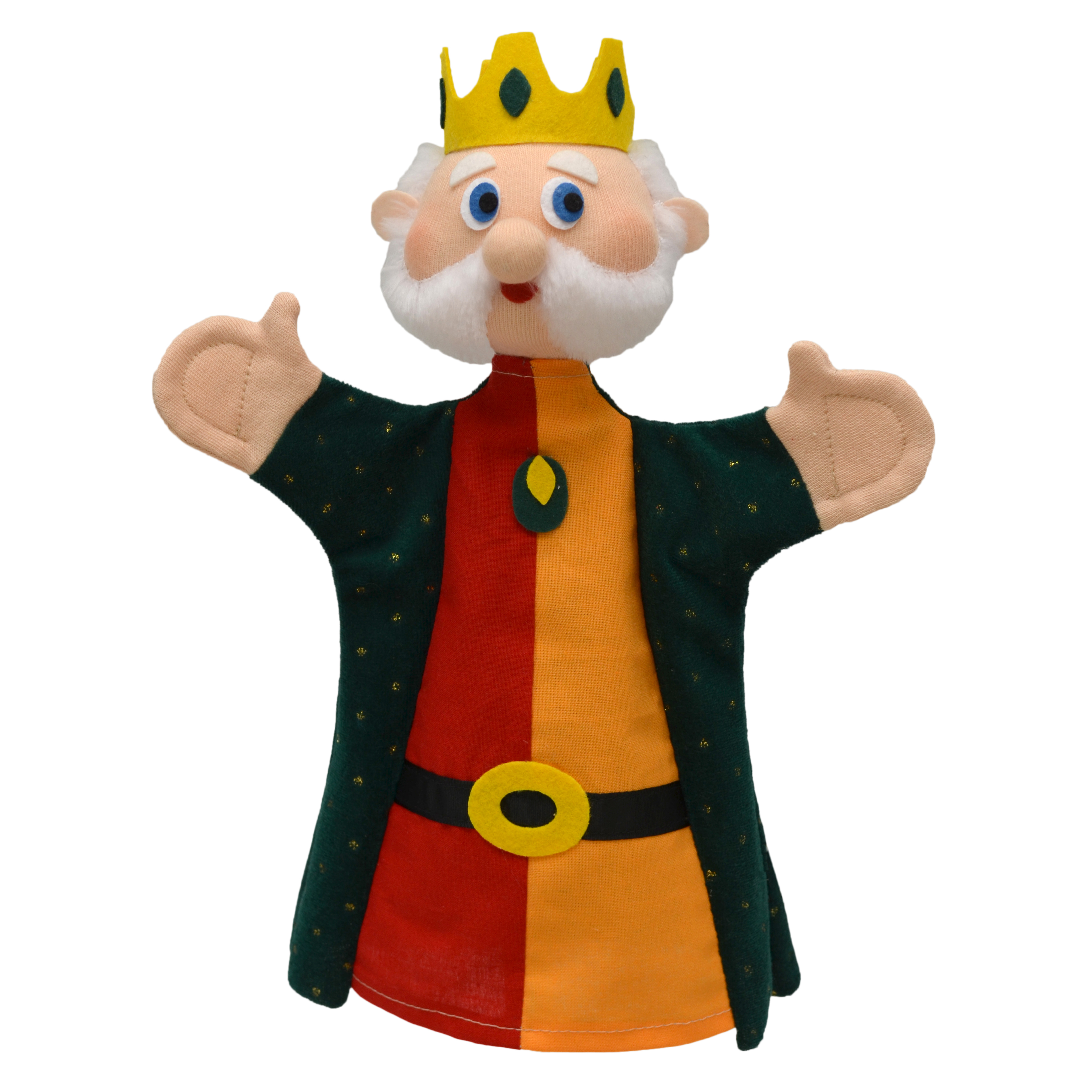 Kasperlepuppe König Valentin - munabo Handpuppe Kasperlepuppe König Valentin - Handpuppe fürs Kasperletheater | munabo