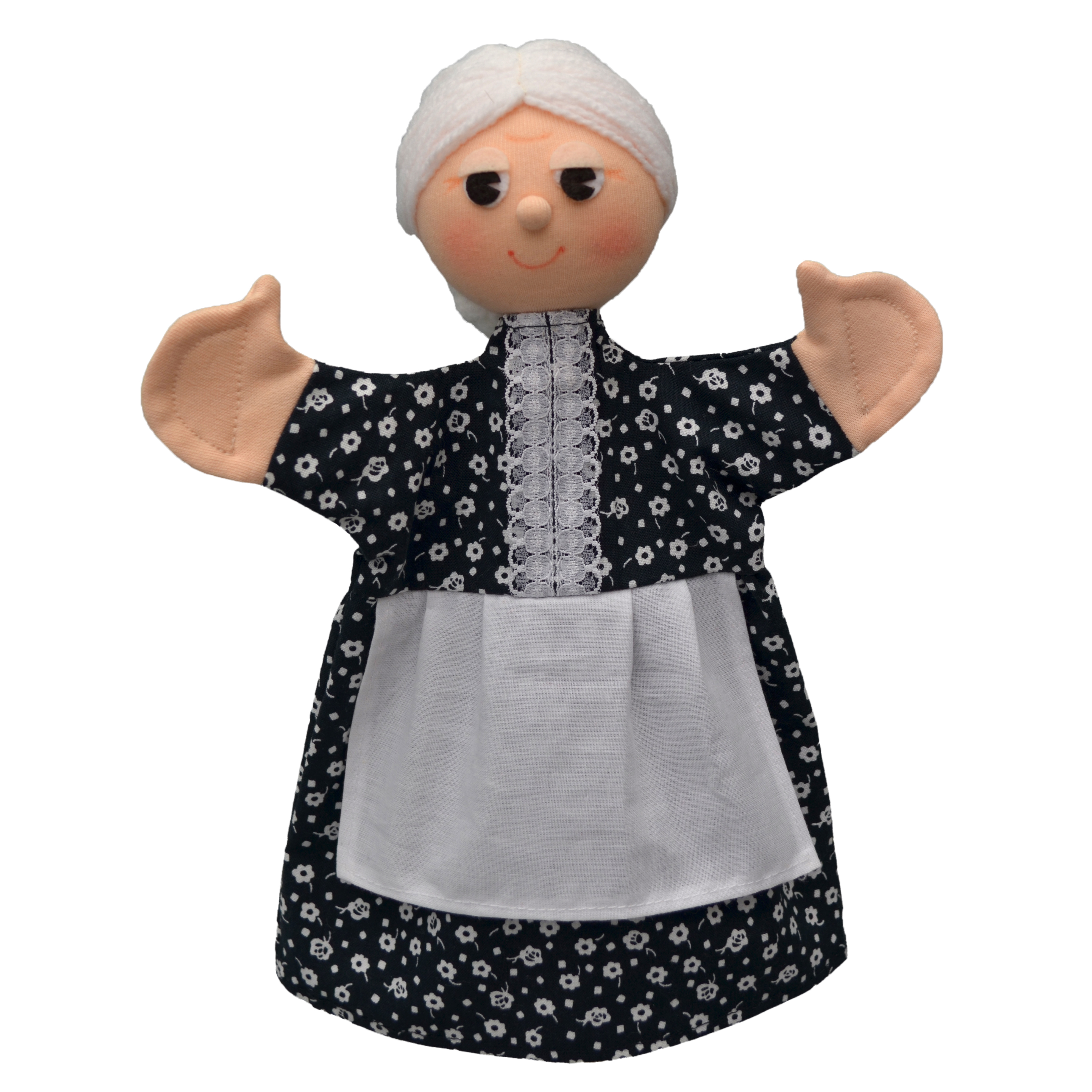 Punch and Judy Grandma Hand Puppet - munabo