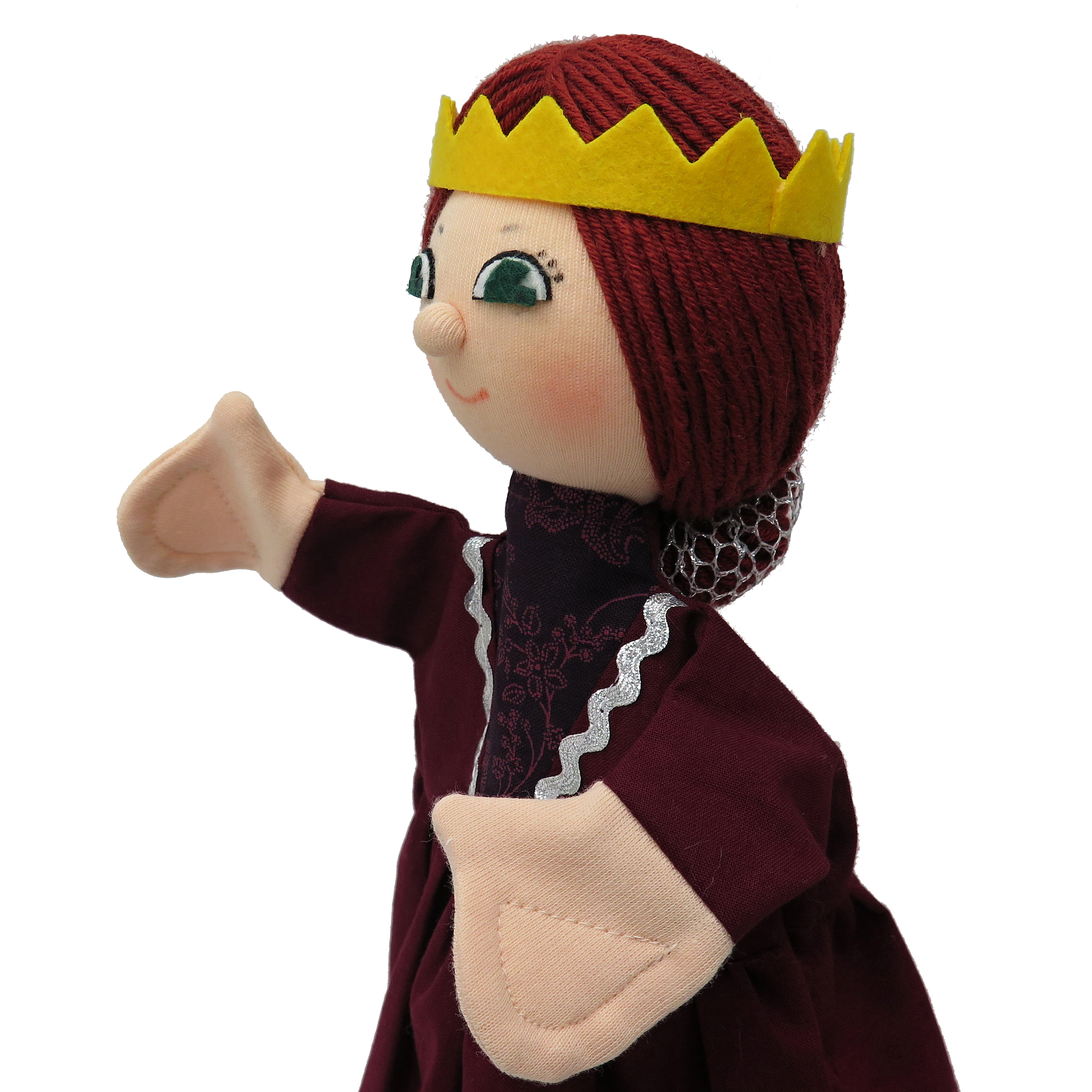 Kasperlepuppe Königin Isabel - munabo Handpuppe Kasperlepuppe Königin Isabel - munabo Handpuppe - Produktbild 3