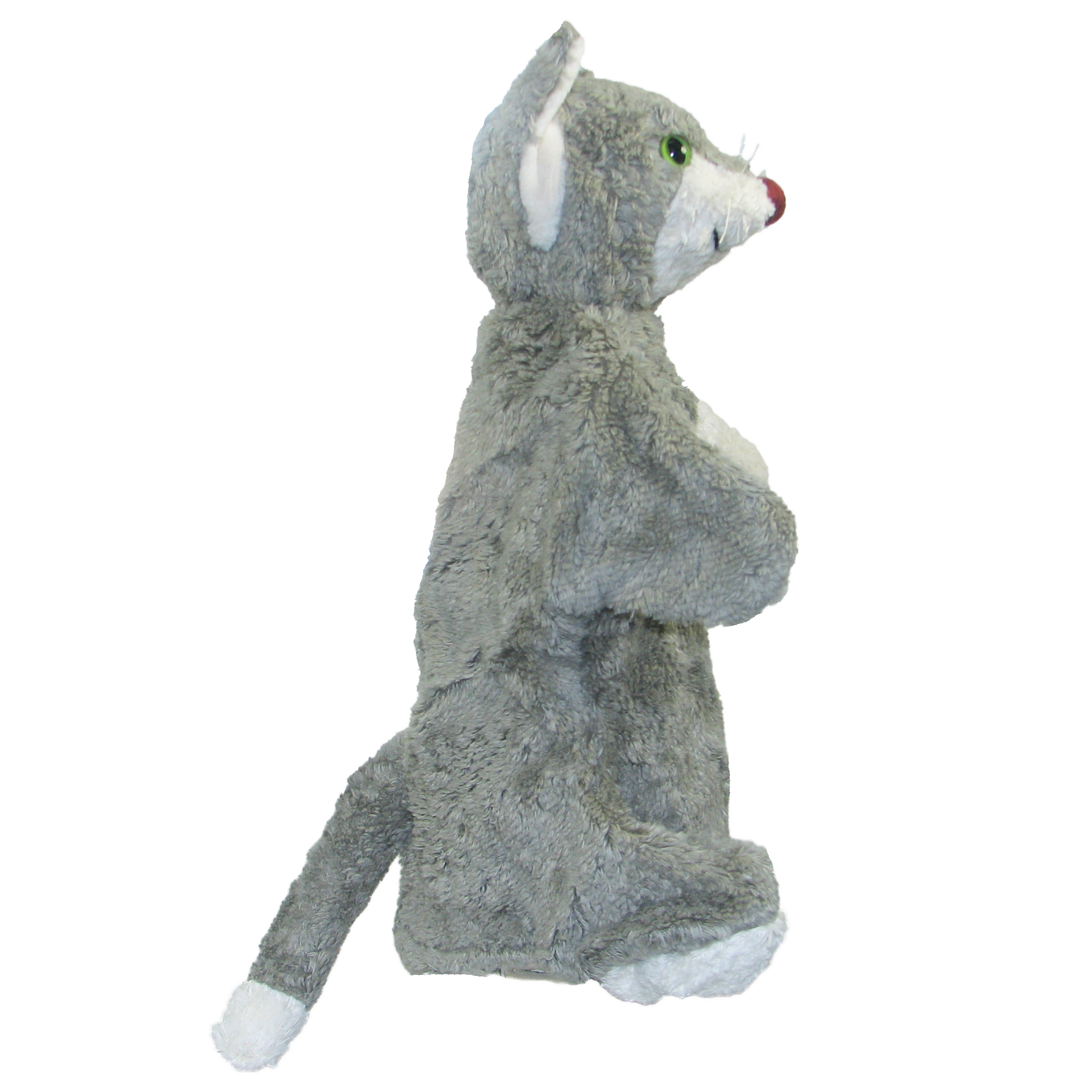 Hand puppet grey cat - made of natural material - by Kallisto Hand puppet grey cat - made of natural material - by Kallisto - Produktbild 3