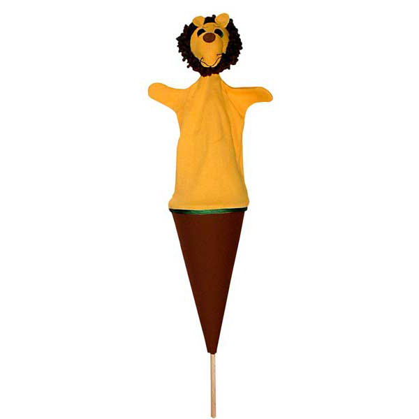 Pop-up Puppet Lion - munabo