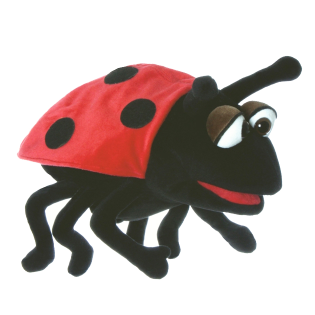 Living puppets hand puppet Hubi the ladybug Living puppets hand puppet Hubi the ladybug