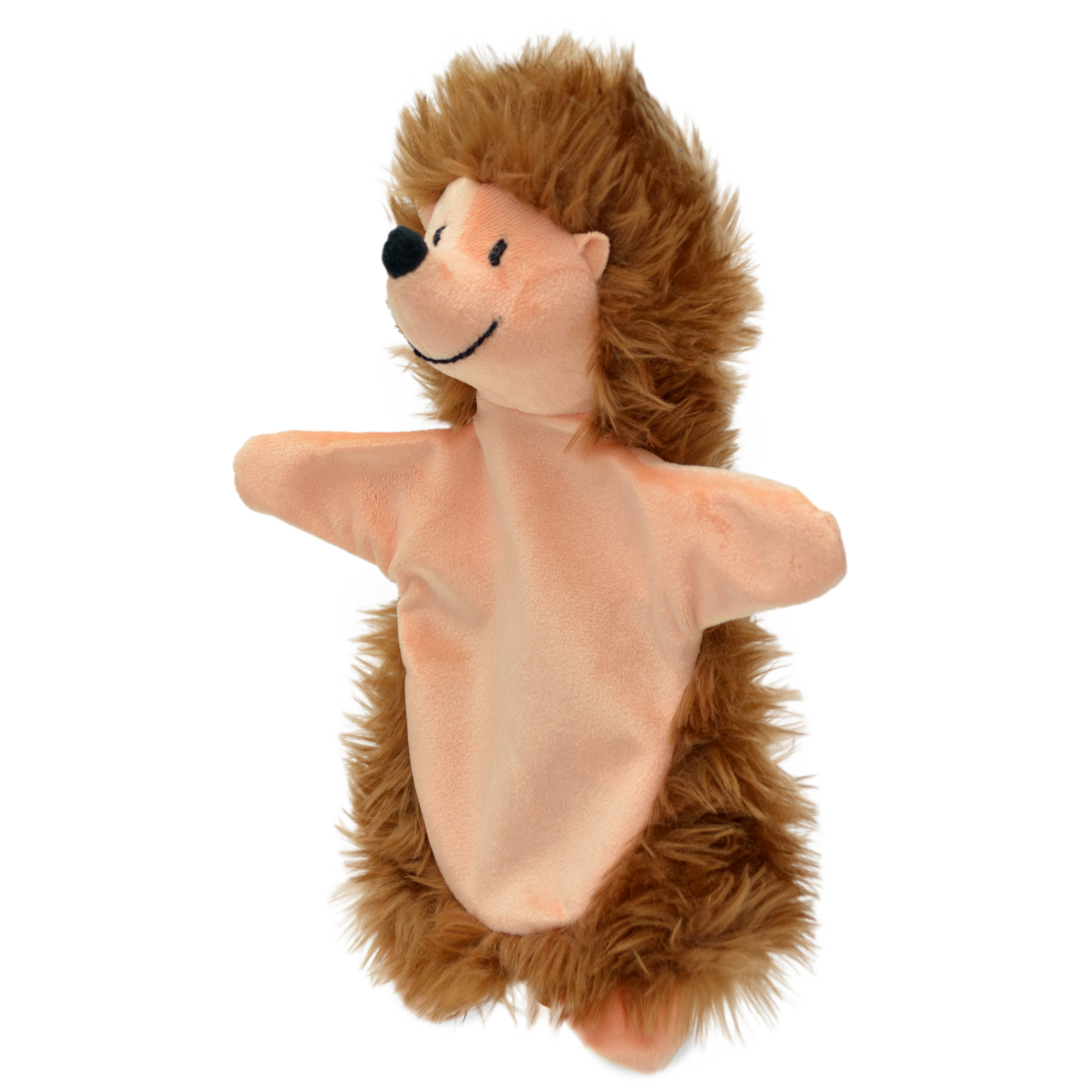 Hand puppet hedgehog - Czech handicraft