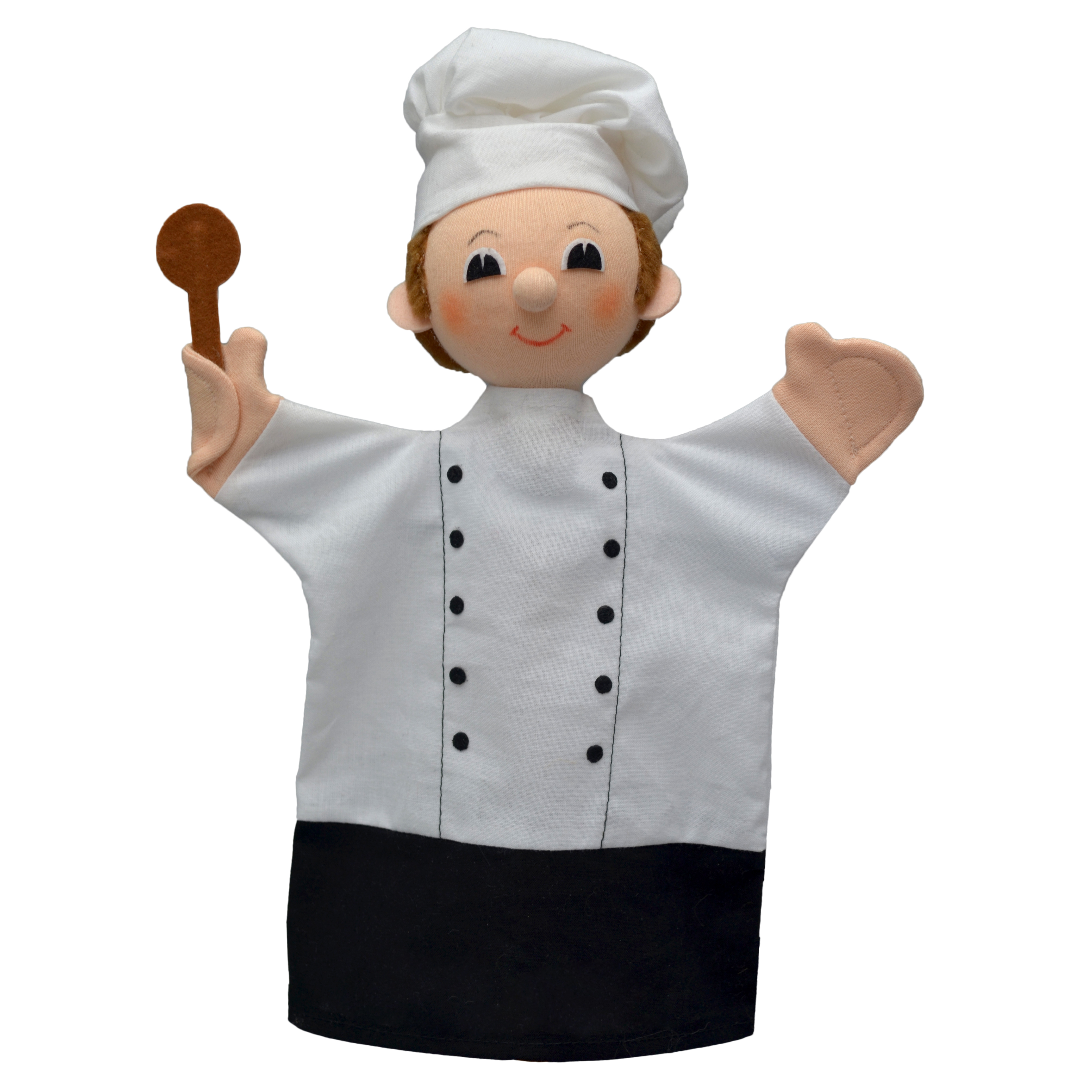 Hand puppet cook - Czech handicraft