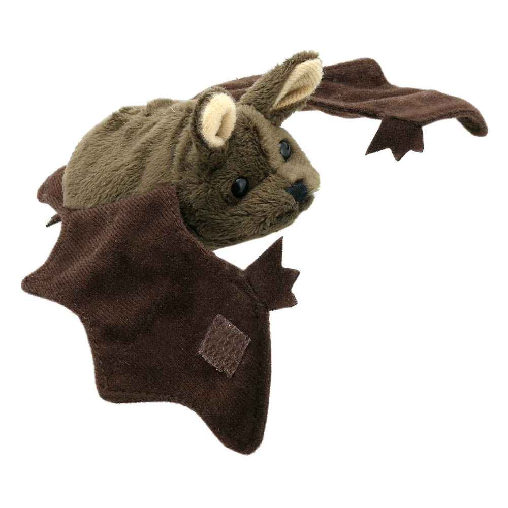 Finger puppet brown bat - Puppet Company