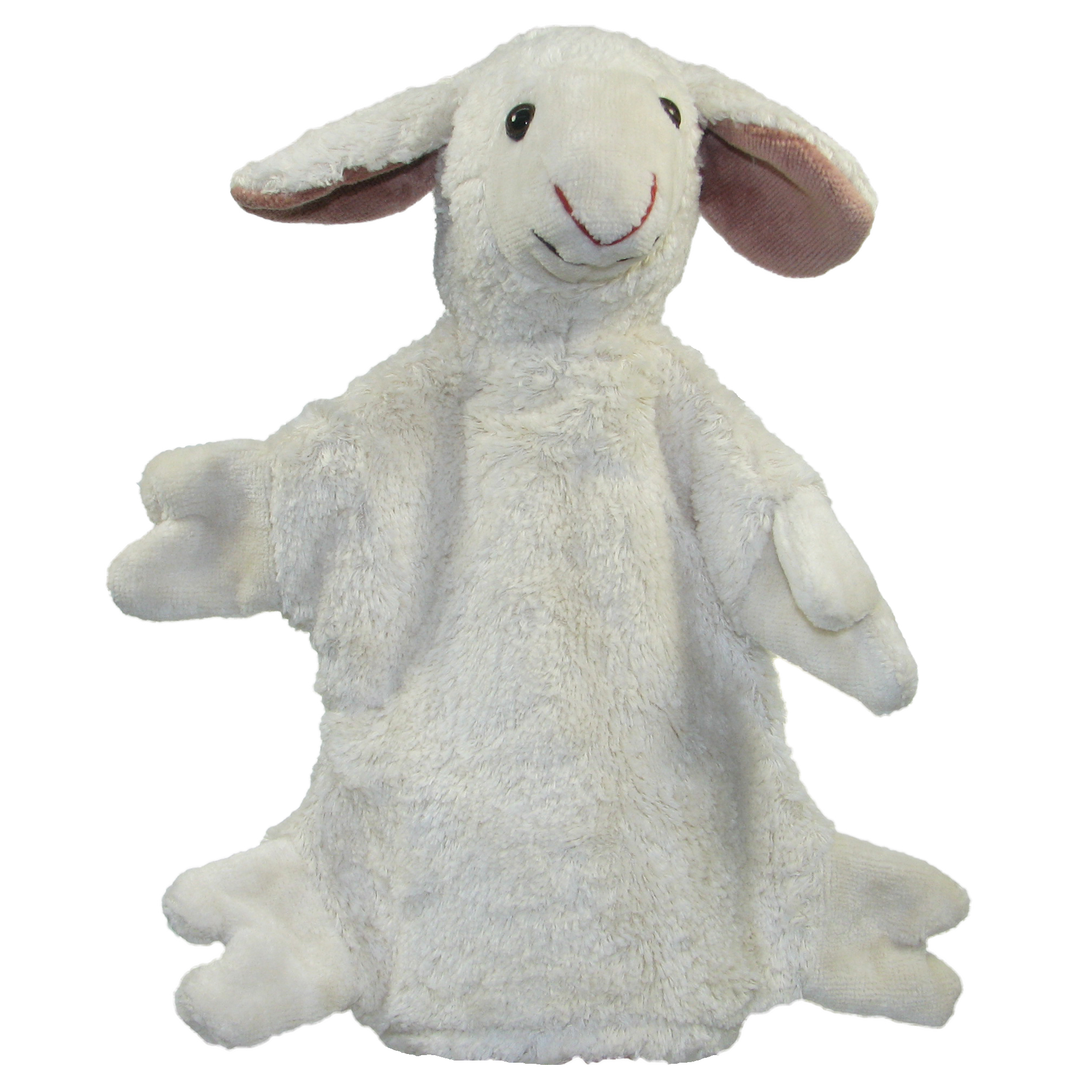 Handpuppe Schaf - aus Naturmaterial - von Kallisto Handpuppe Schaf - aus Naturmaterial - von Kallisto - Produktbild 2