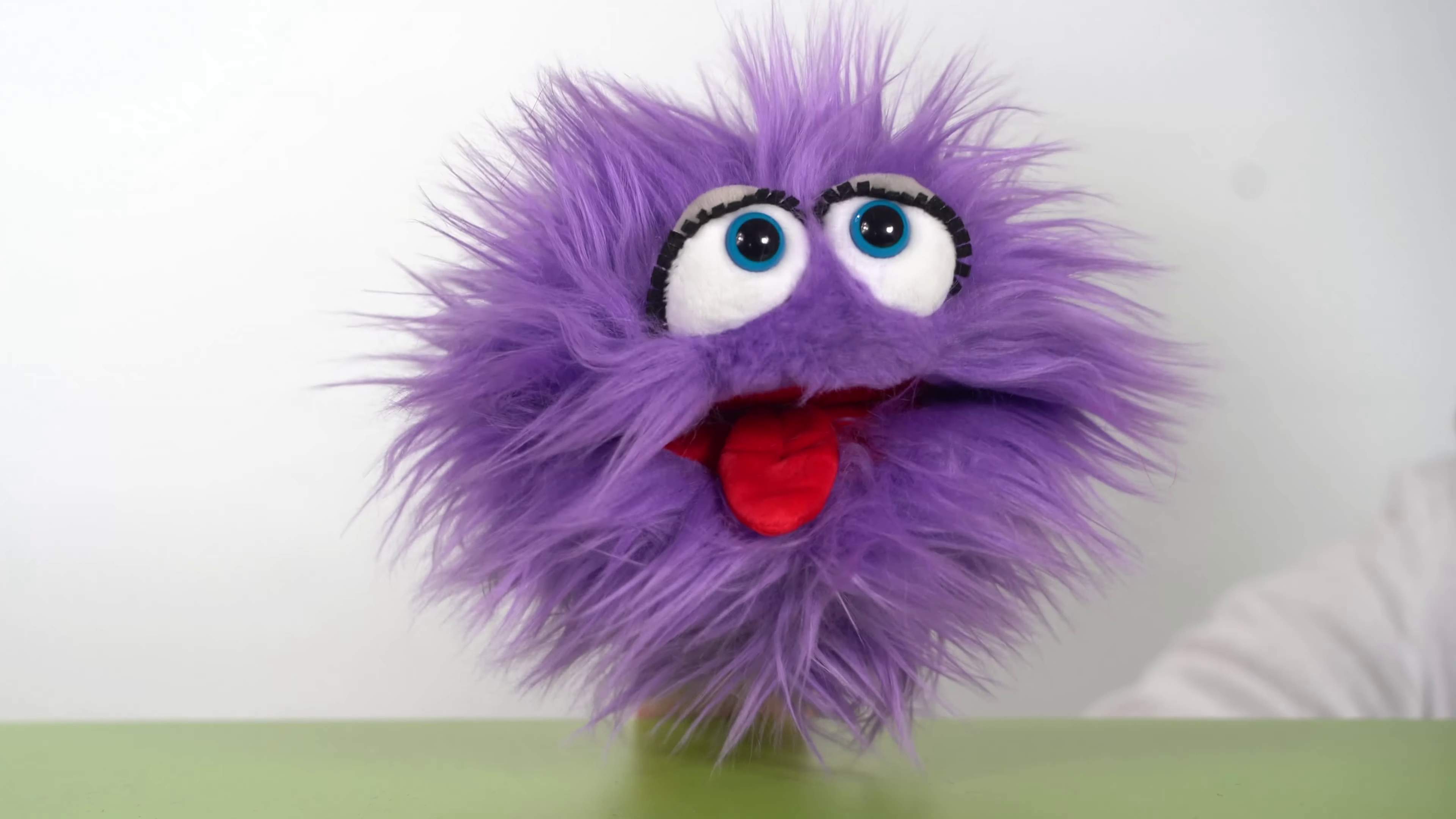 Living Puppets Handpuppe Flob (lila) Demo