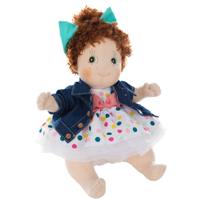 Wechselkleidung outfit Pünktchenkleid für Rubens Kids und Ark Puppen Wechselkleidung outfit Pünktchenkleid für Rubens Kids und Ark Puppen - Produktbild 2