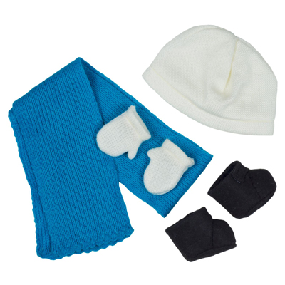 Extra outfit - cold outside set for Rubens Kids dolls