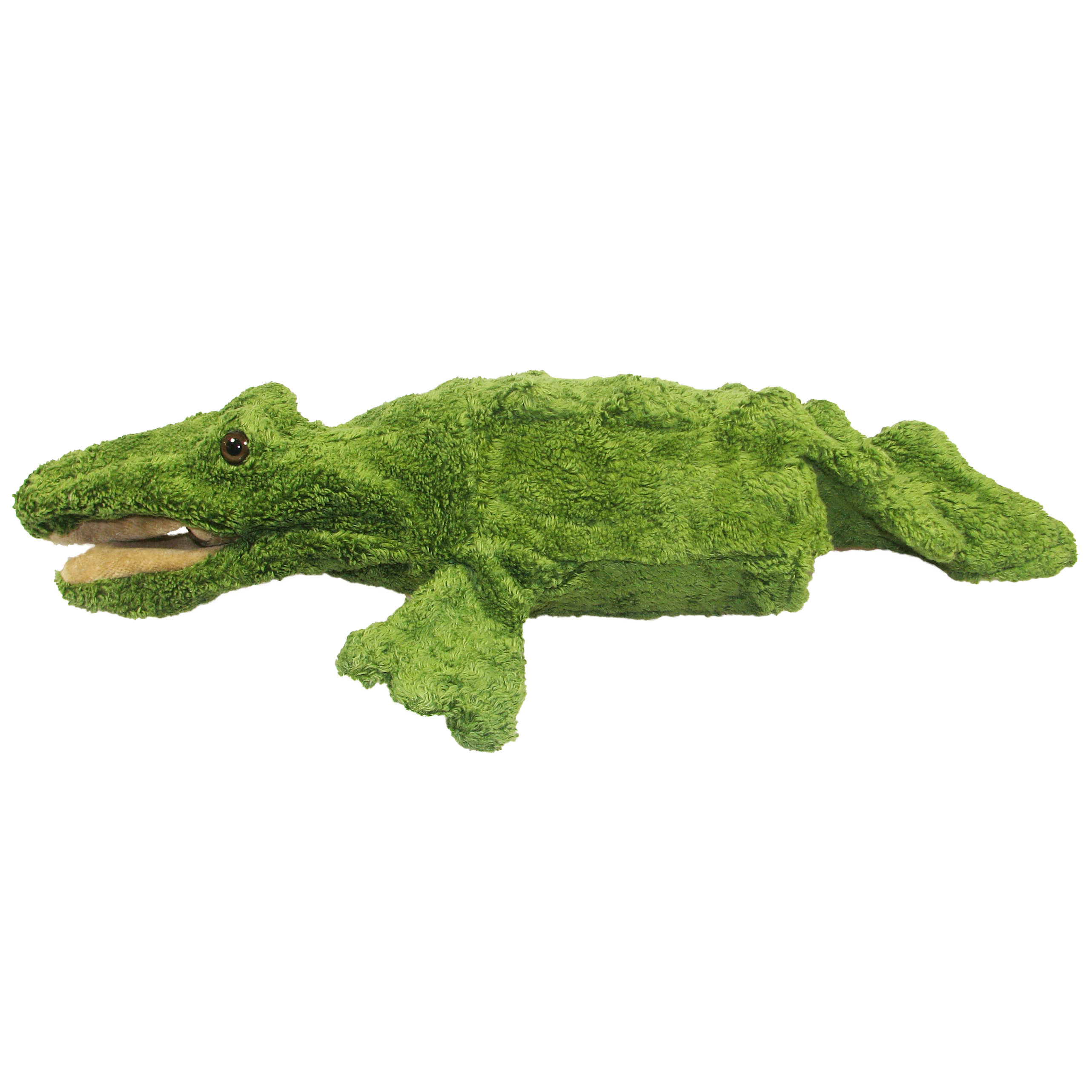 Hand puppet crocodile - made of natural material - by Kallisto Hand puppet crocodile - made of natural material - by Kallisto