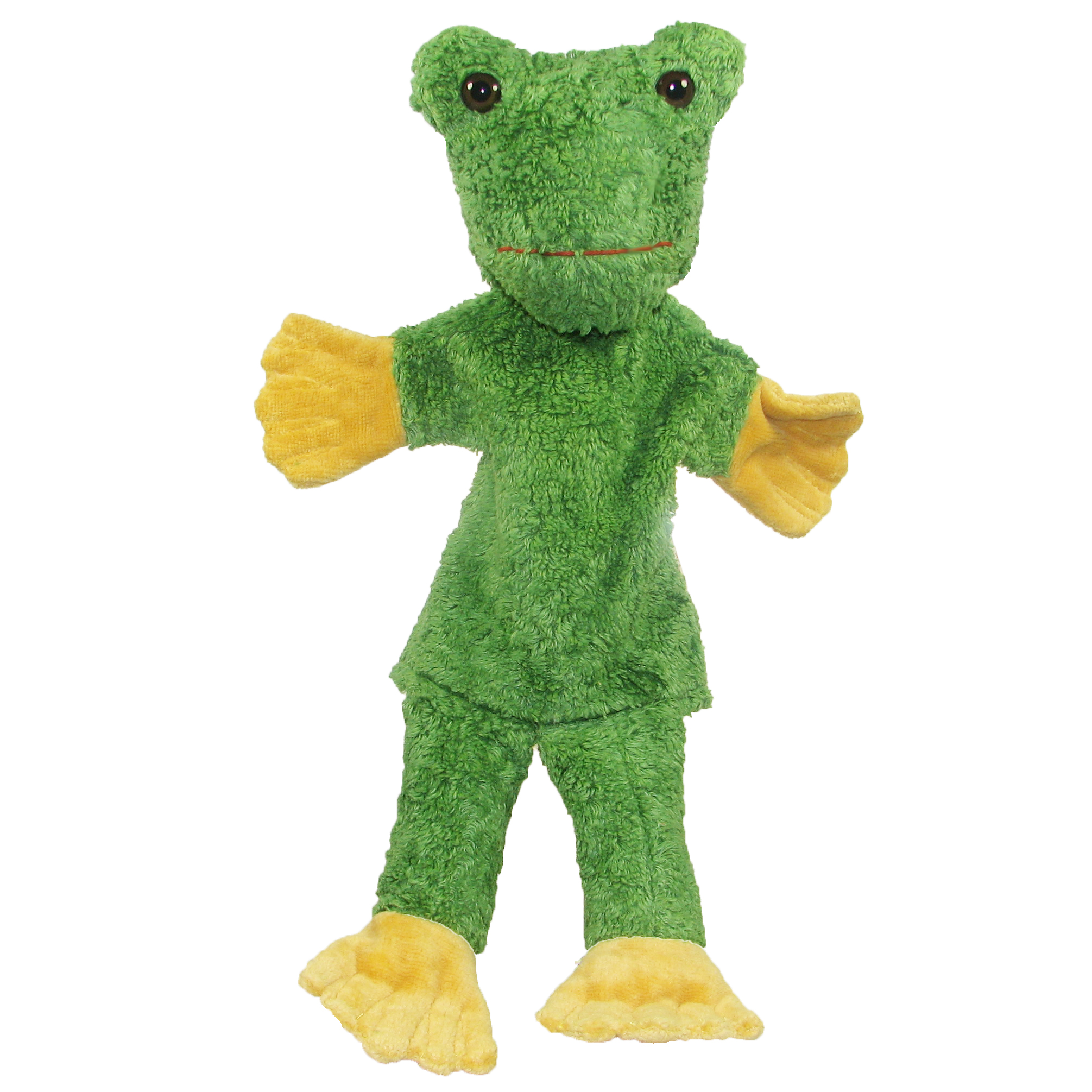 Hand puppet frog - made of natural material - by Kallisto Hand puppet frog - made of natural material - by Kallisto - Produktbild 2