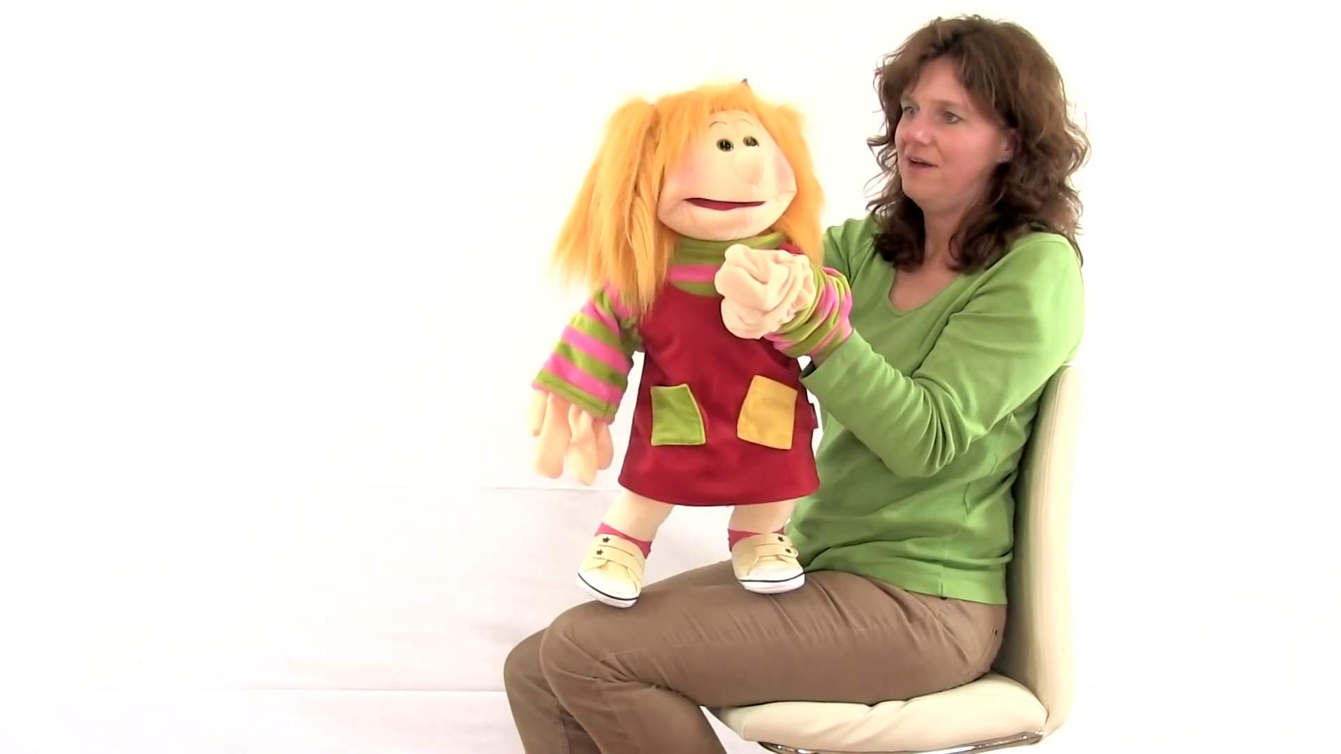 Living Puppets Handpuppe Lilabell Demo