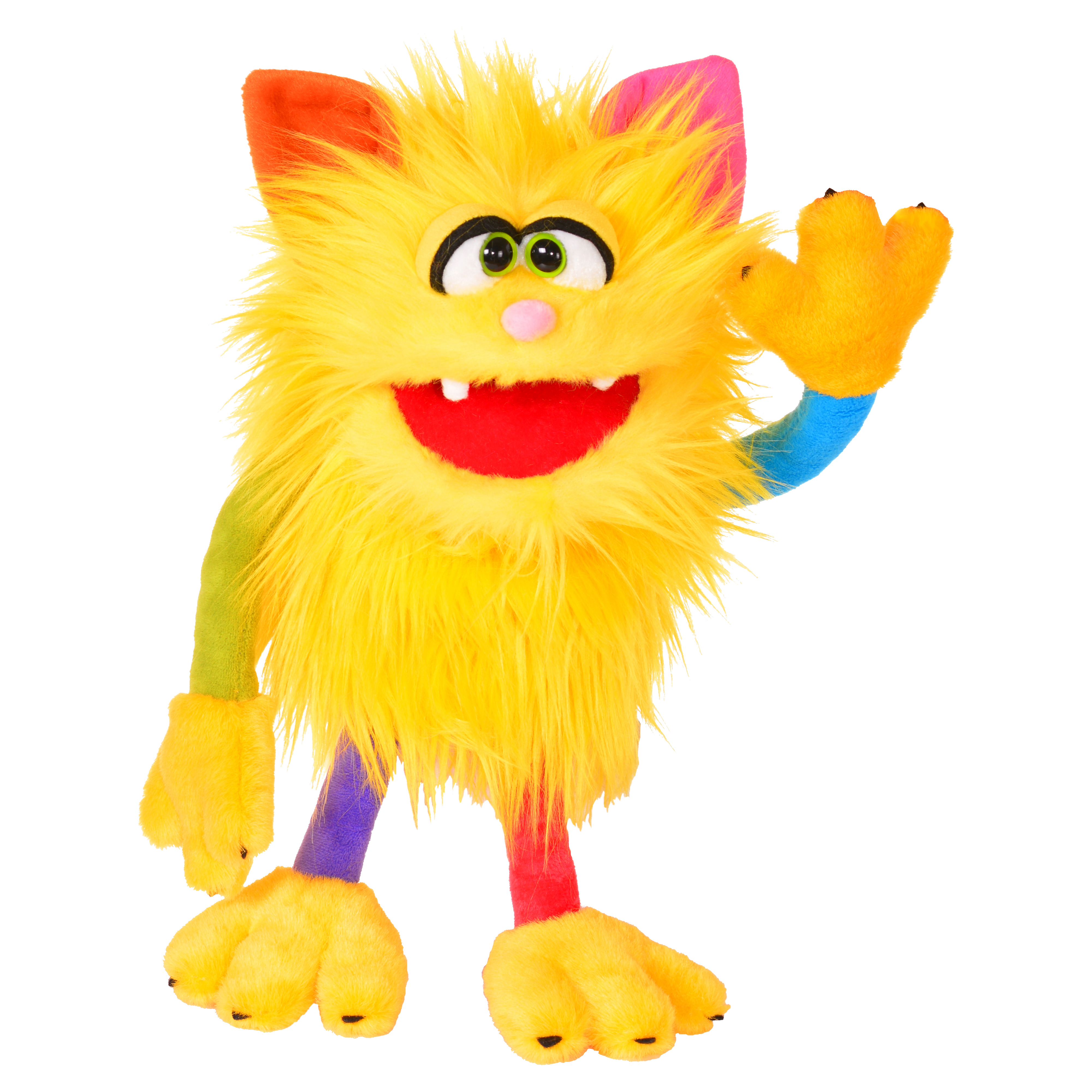 Living Puppets hand puppet Schickimicki (cat monster) - monster to go!