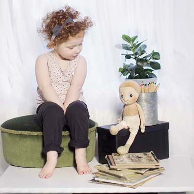 Rubens EcoBuds doll Aspen by Rubens Barn Rubens EcoBuds doll Aspen by Rubens Barn - Produktbild 5