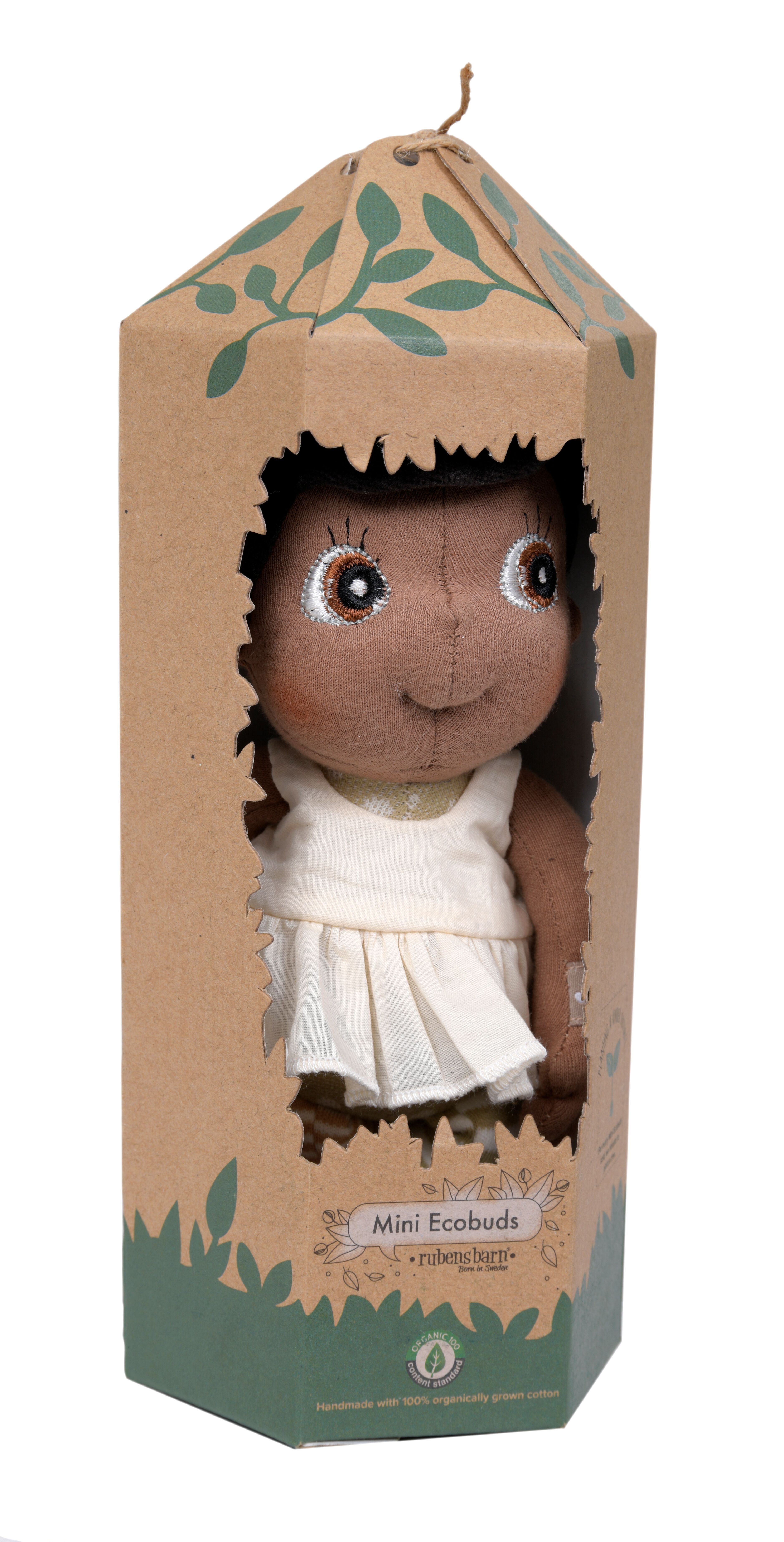 Rubens EcoBuds mini doll Flora by Rubens Barn Rubens EcoBuds mini doll Flora by Rubens Barn - Produktbild 2