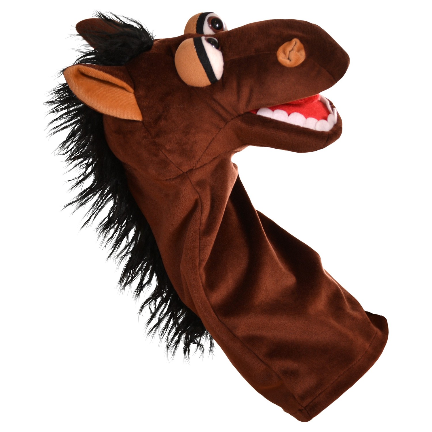 Living Puppets Strumpfhandpuppe Pferd Fred-Jonatan - Quasselwurm Familie - weitere Ansicht