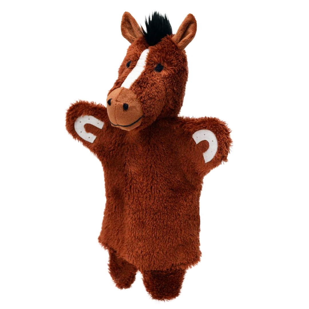 Punch and Judy Horse Hand Puppet - munabo
