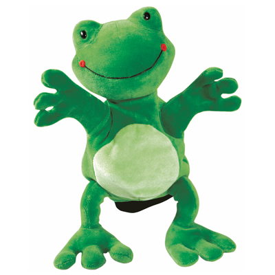 Handpuppe Frosch - von Beleduc