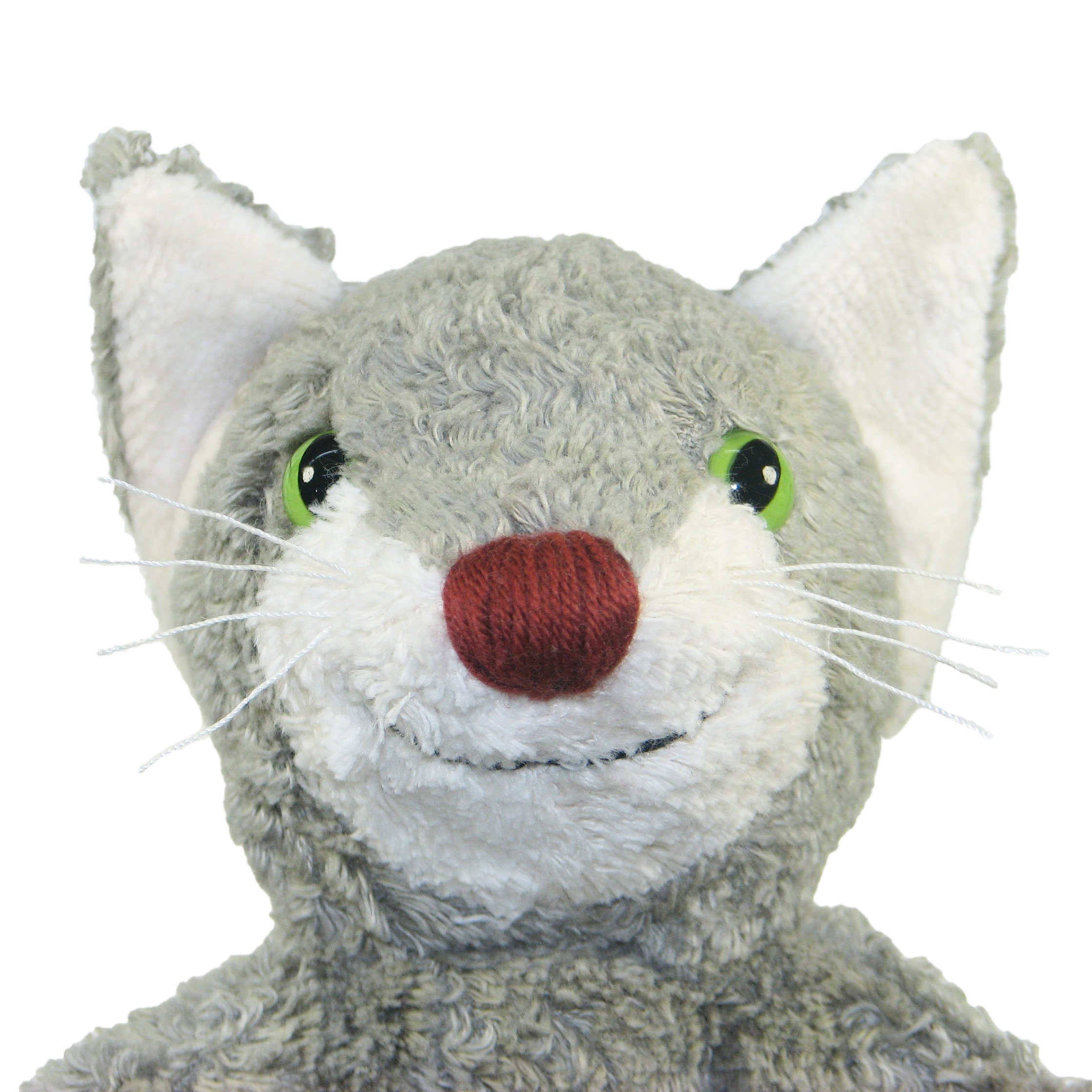 Hand puppet grey cat - made of natural material - by Kallisto Hand puppet grey cat - made of natural material - by Kallisto