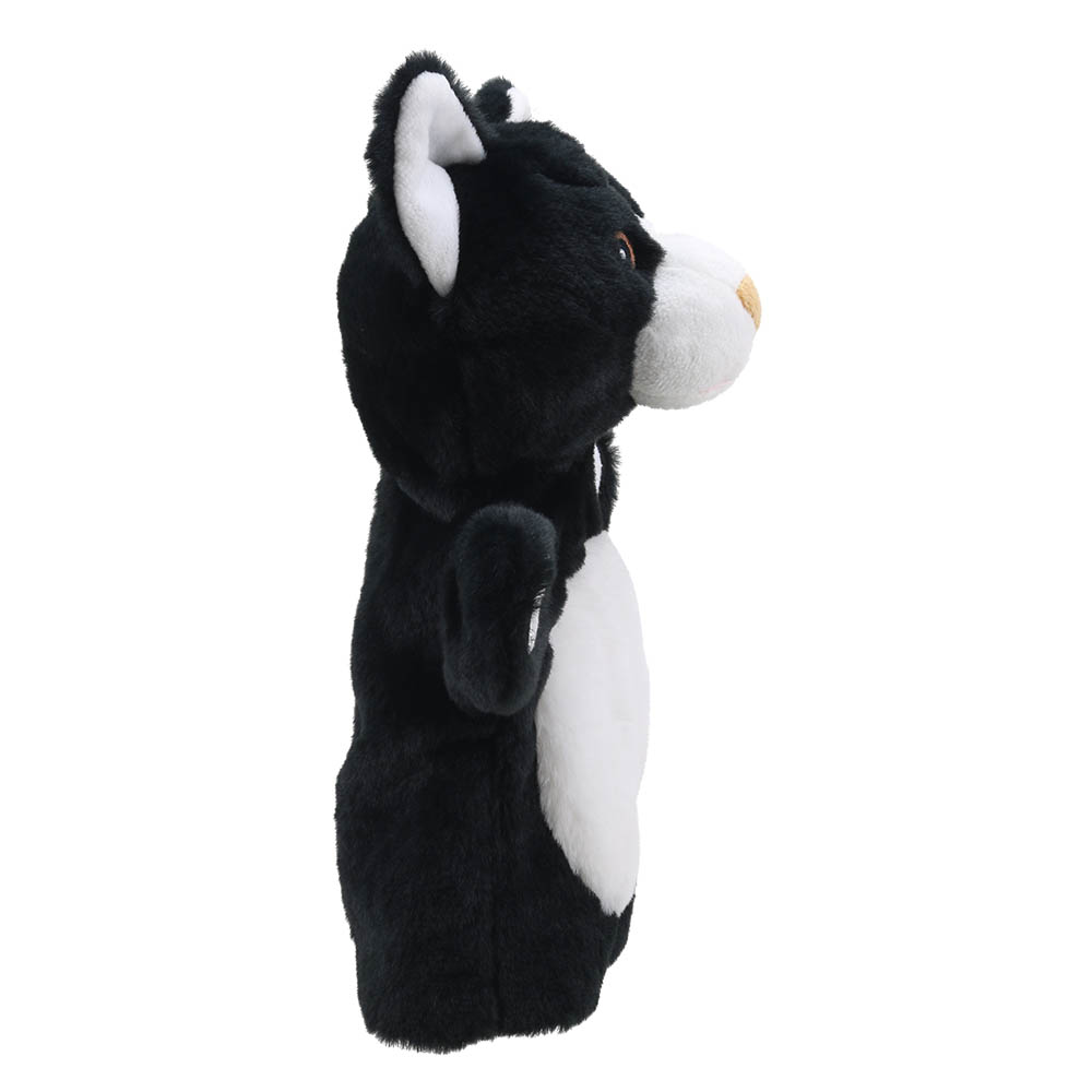 Handpuppe Katze, schwarz-weiß - Puppet Buddies - Puppet Company - Produktbild 5