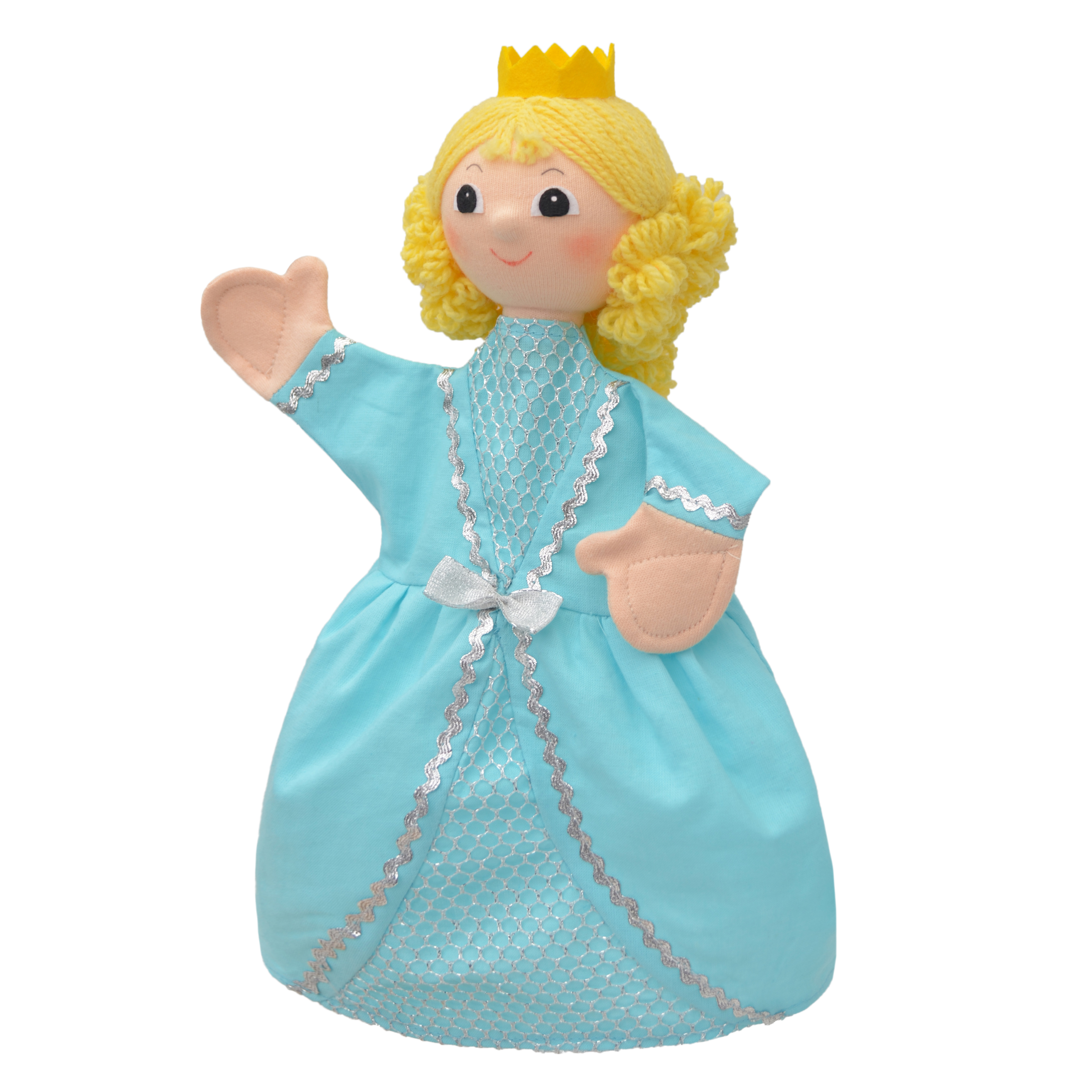 Hand puppet princess Adélka - Czech handicraft