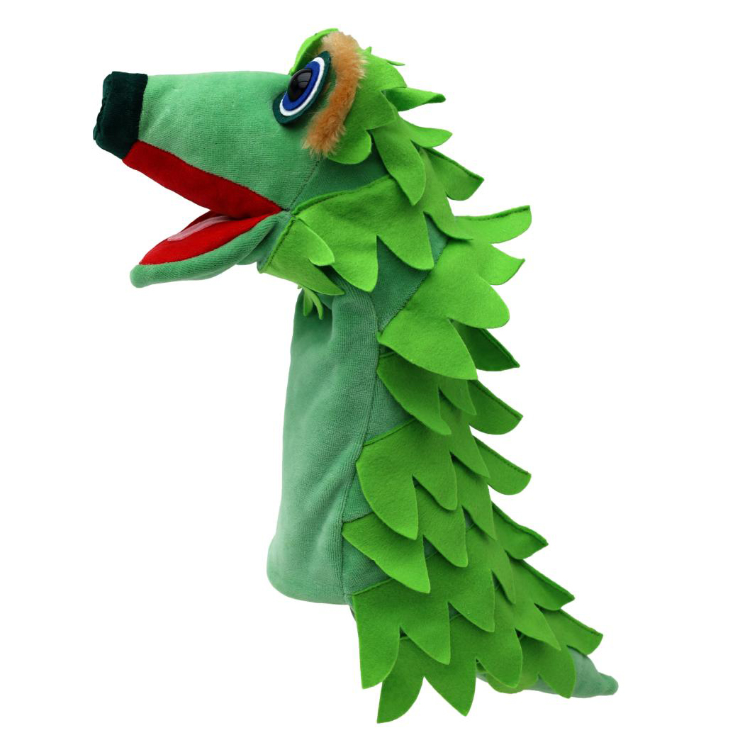 Kasperlepuppe Drache Lalobe - munabo Handpuppe Kasperlepuppe Drache Lalobe - Handpuppe fürs Kasperletheater | munabo