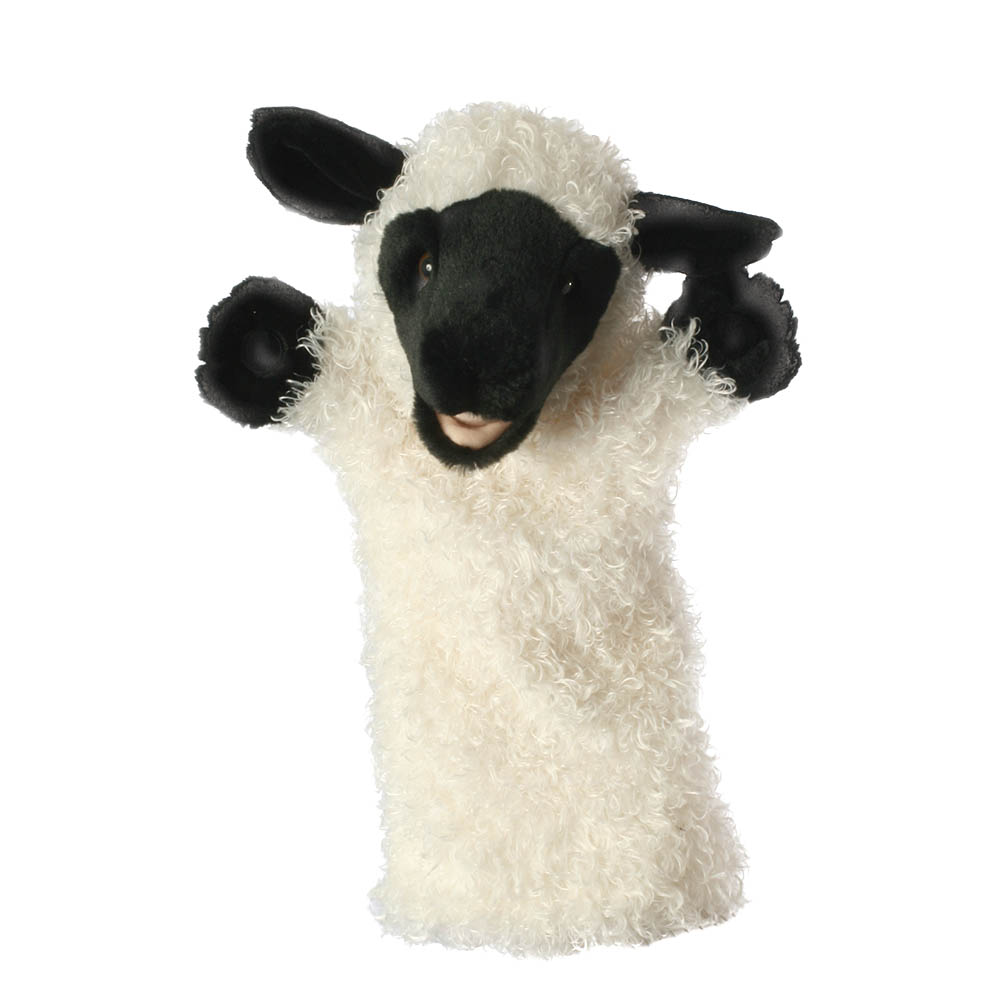 Lang-Handpuppe weißes Schaf - Puppet Company Lang-Handpuppe weißes Schaf - Puppet Company