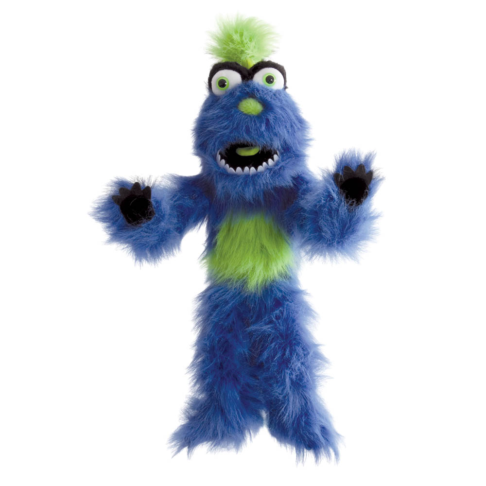 Handpuppe Monster blau-grün - Puppet Company Handpuppe Monster blau-grün - Puppet Company