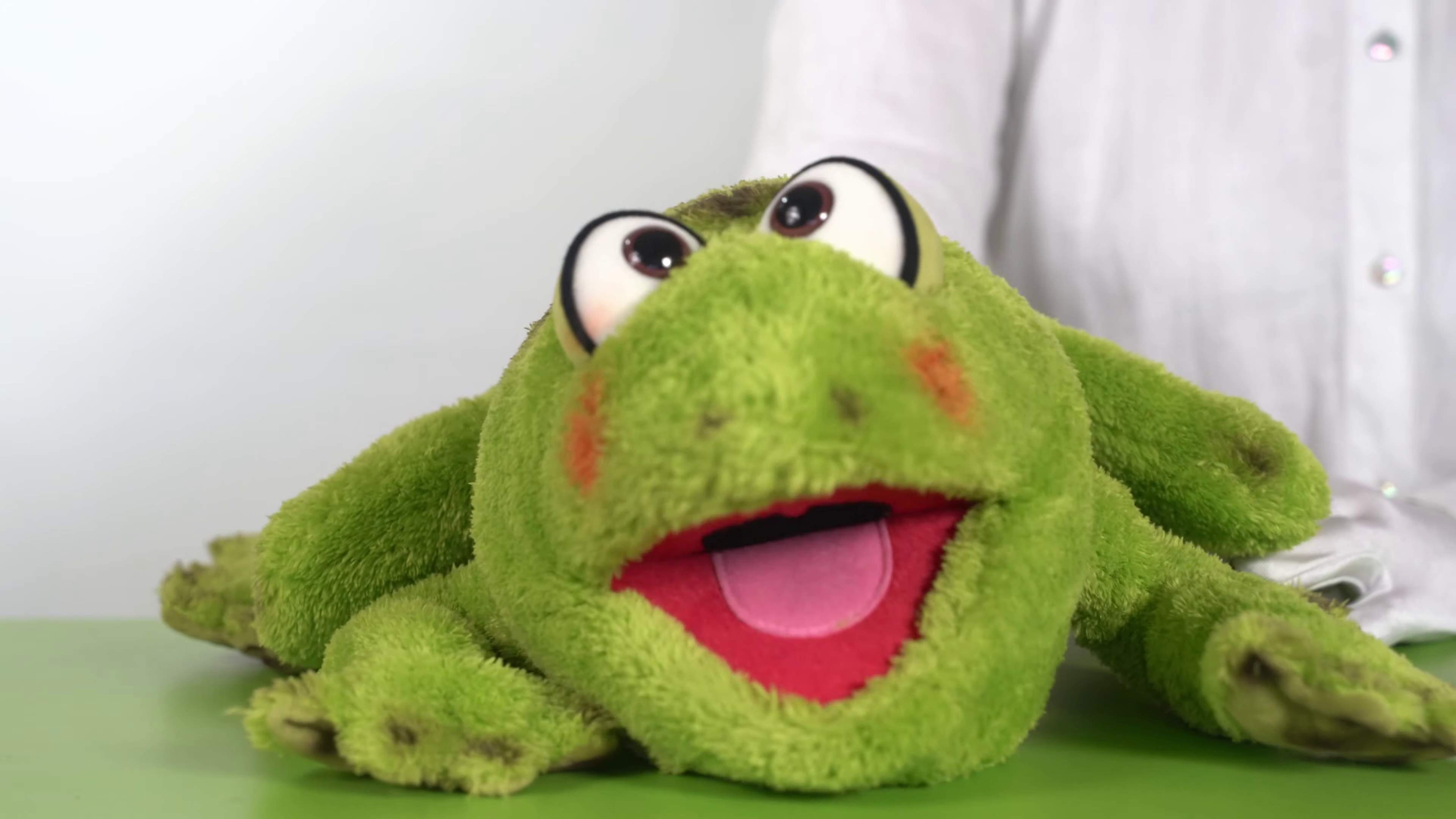 Video 1: Living Puppets Handpuppe Rolf der Frosch