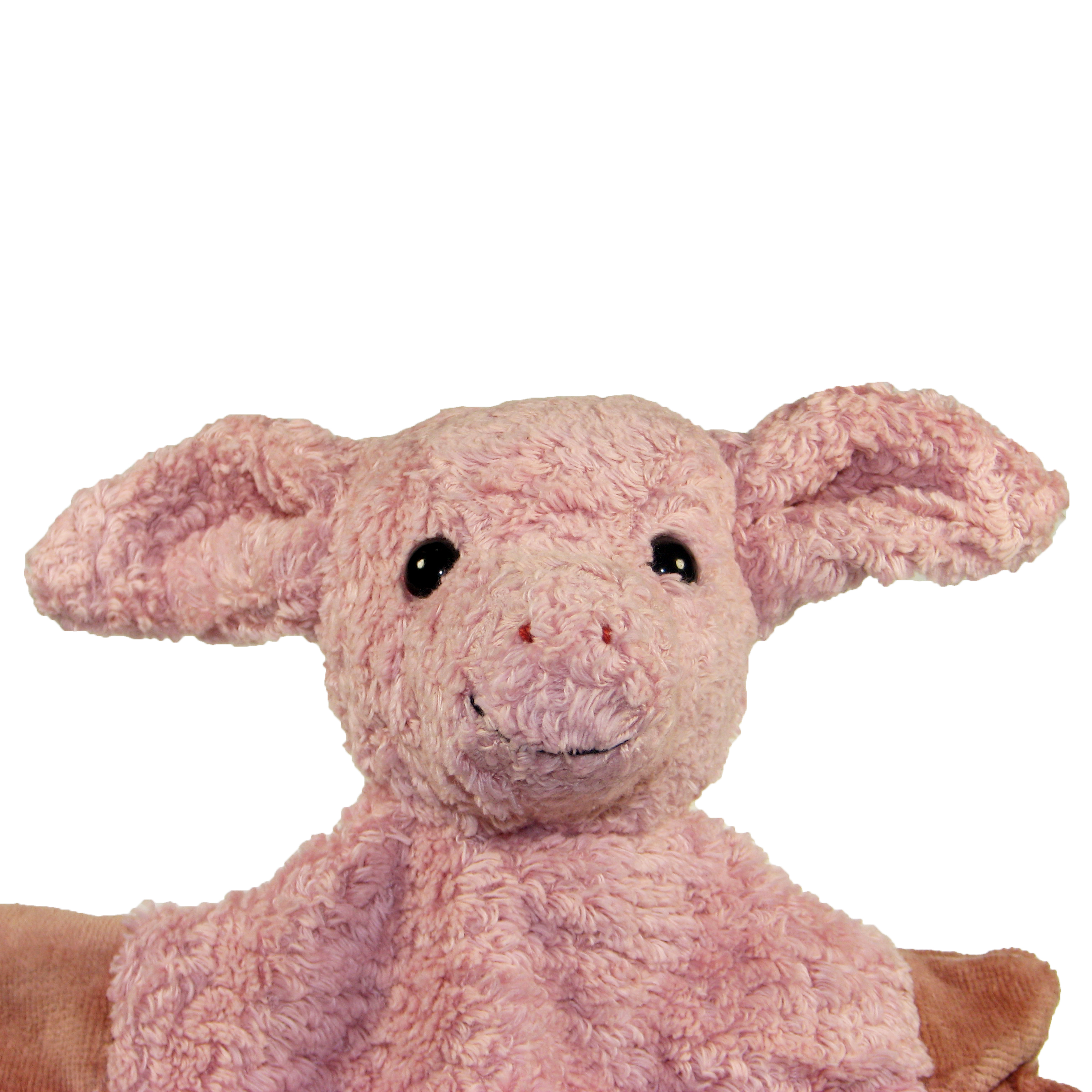 Handpuppe Schwein - aus Naturmaterial - von Kallisto