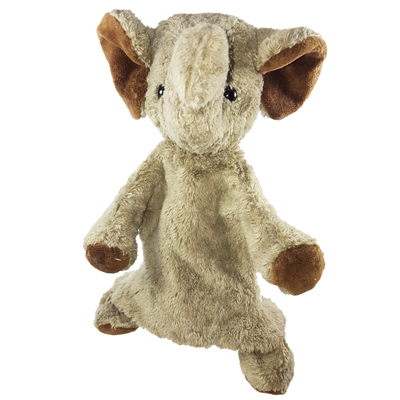 Hand puppet grey elephant - made of natural material - by Kallisto Hand puppet grey elephant - made of natural material - by Kallisto - Produktbild 3