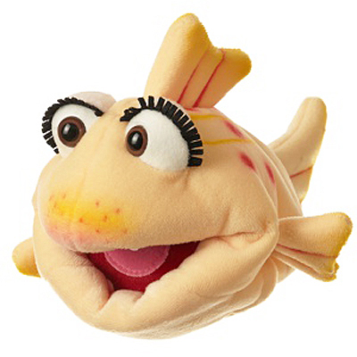 Living Puppets Handpuppe Flupsi der kleine Fisch
