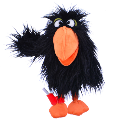 Living Puppets Handpuppe Thank You der Rabe - Bird Mail