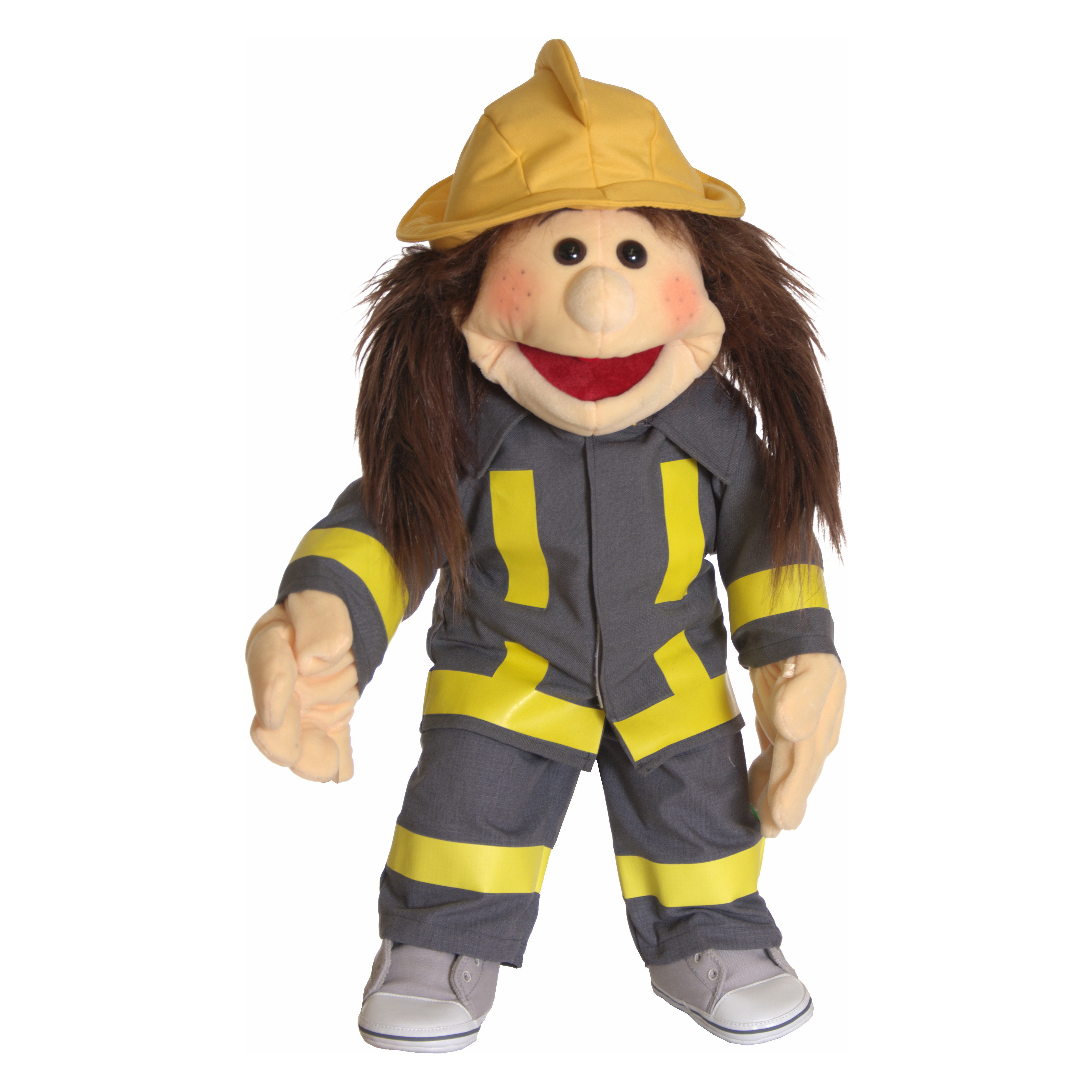 Living Puppets Feuerwehr Kleidungsset 3-teilig (für Handpuppen 65 cm)