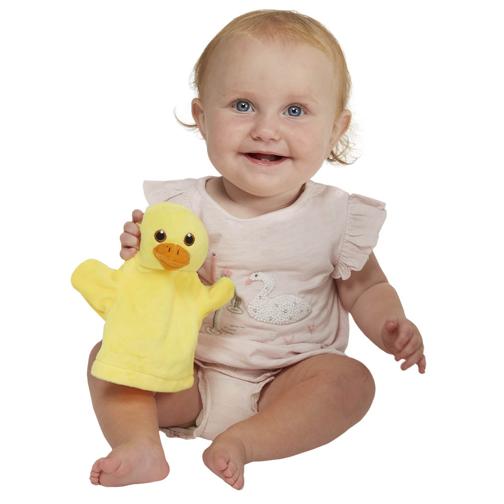 Baby hand puppet duck - Puppet Company Baby hand puppet duck - Puppet Company - Produktbild 2